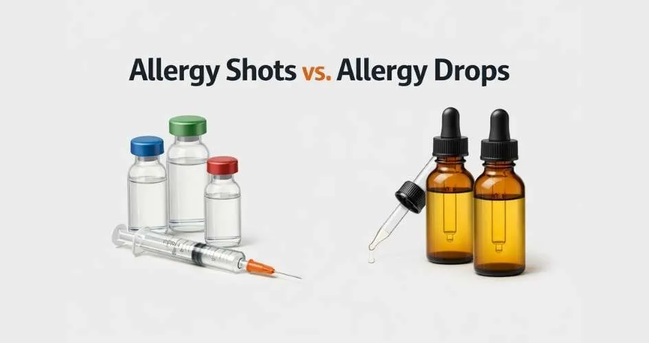 Allergy Shots vs. Allergy Drops: Which Is Right for Your 2026 Allergy Treatment?