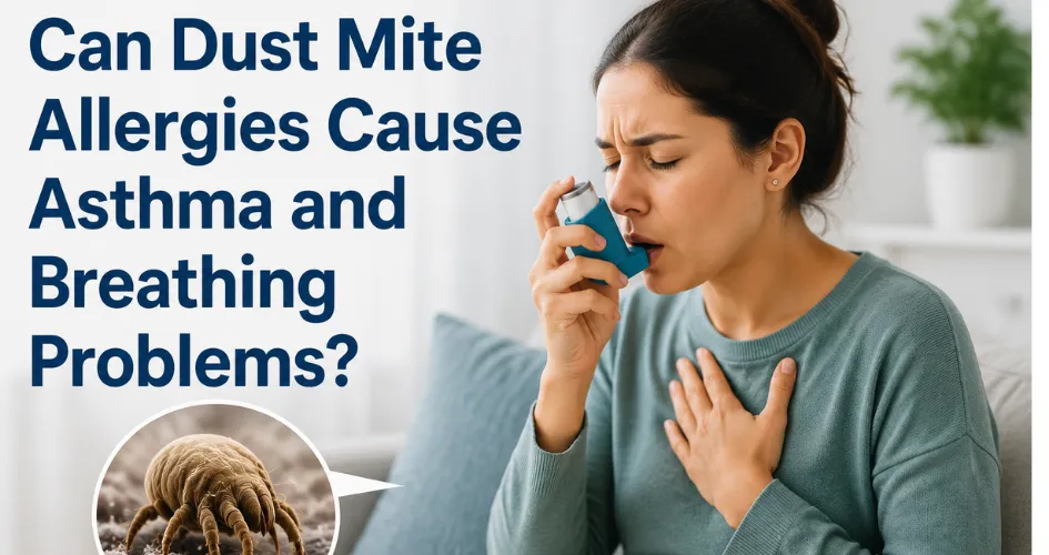 Can Dust Mite Allergies Cause Asthma and Breathing Problems?