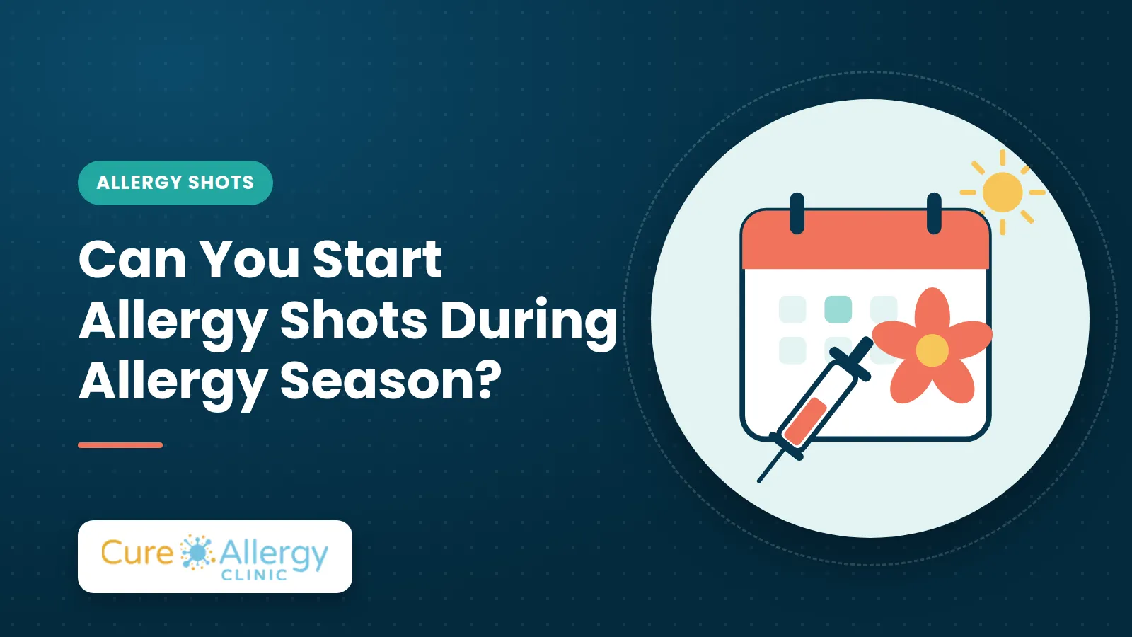 Can You Start Allergy Shots During Allergy Season?