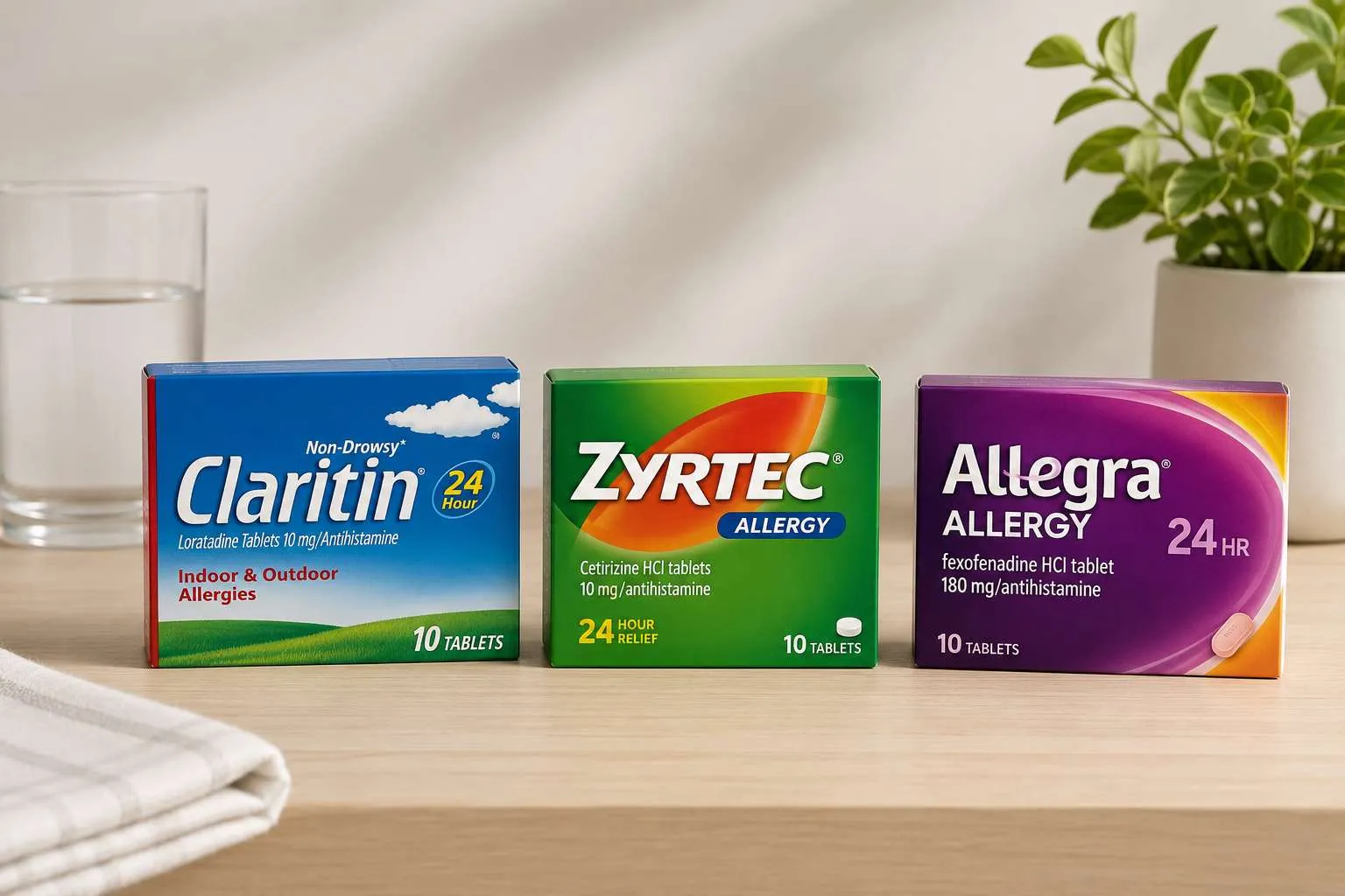 Claritin vs Zyrtec vs Allegra: Which Works Best for You?