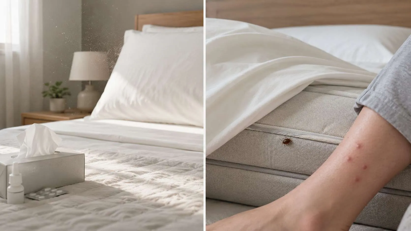 Dust Mite Allergy vs Bed Bug Bites: How to Tell the Difference